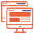 red de display